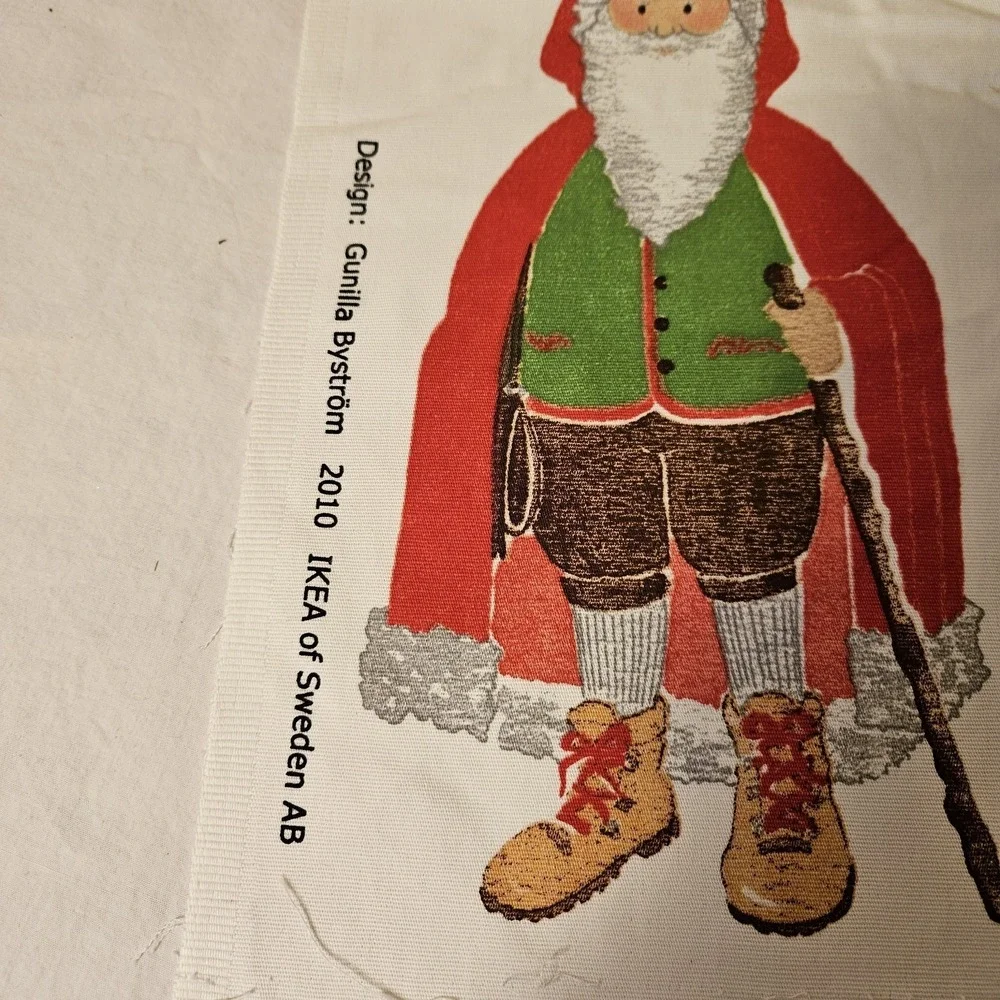 Ikea Christmas Craft Project 2010 Gunilla Bystrom Santa Elf Gnome Stitching